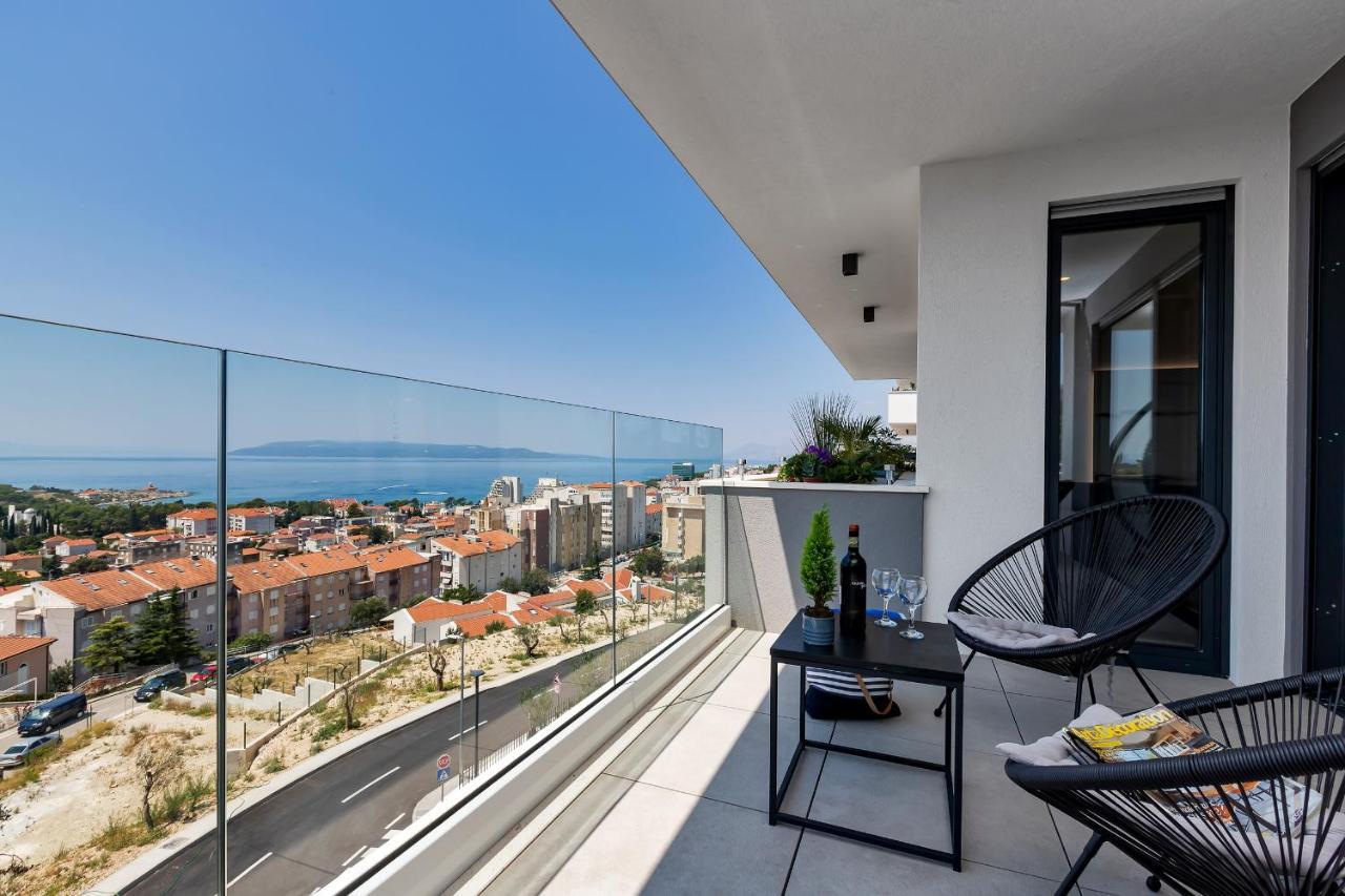 מאקרסקה Luxury Seaview Apartment Dzenan מראה חיצוני תמונה