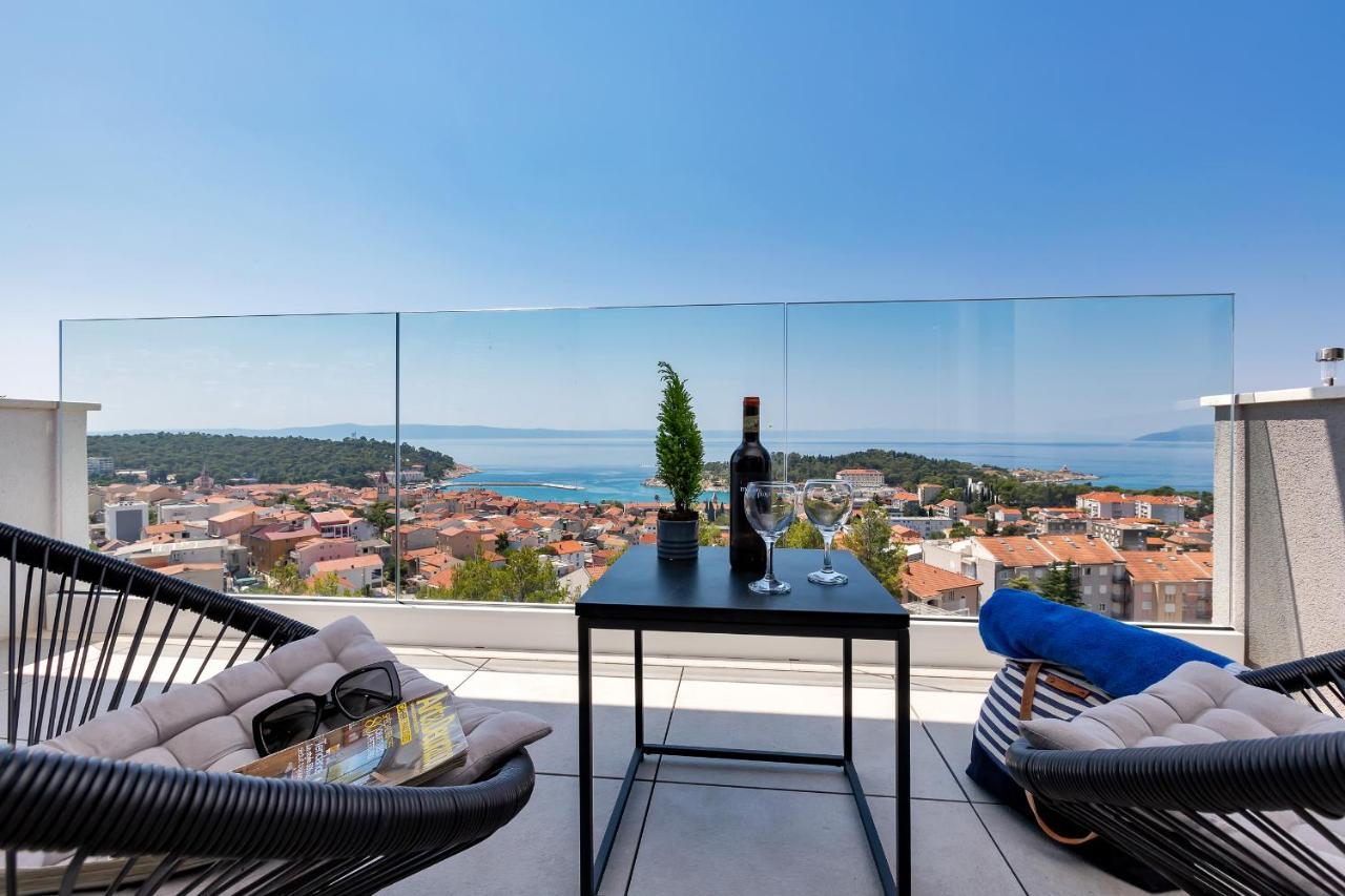 מאקרסקה Luxury Seaview Apartment Dzenan מראה חיצוני תמונה