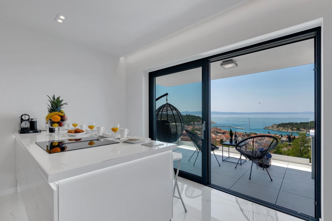 מאקרסקה Luxury Seaview Apartment Dzenan מראה חיצוני תמונה