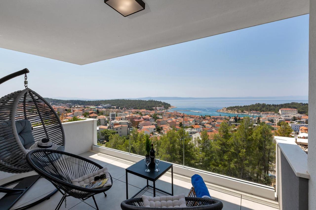 מאקרסקה Luxury Seaview Apartment Dzenan מראה חיצוני תמונה