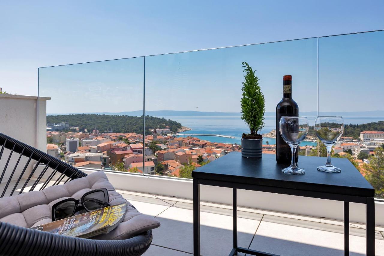 מאקרסקה Luxury Seaview Apartment Dzenan מראה חיצוני תמונה