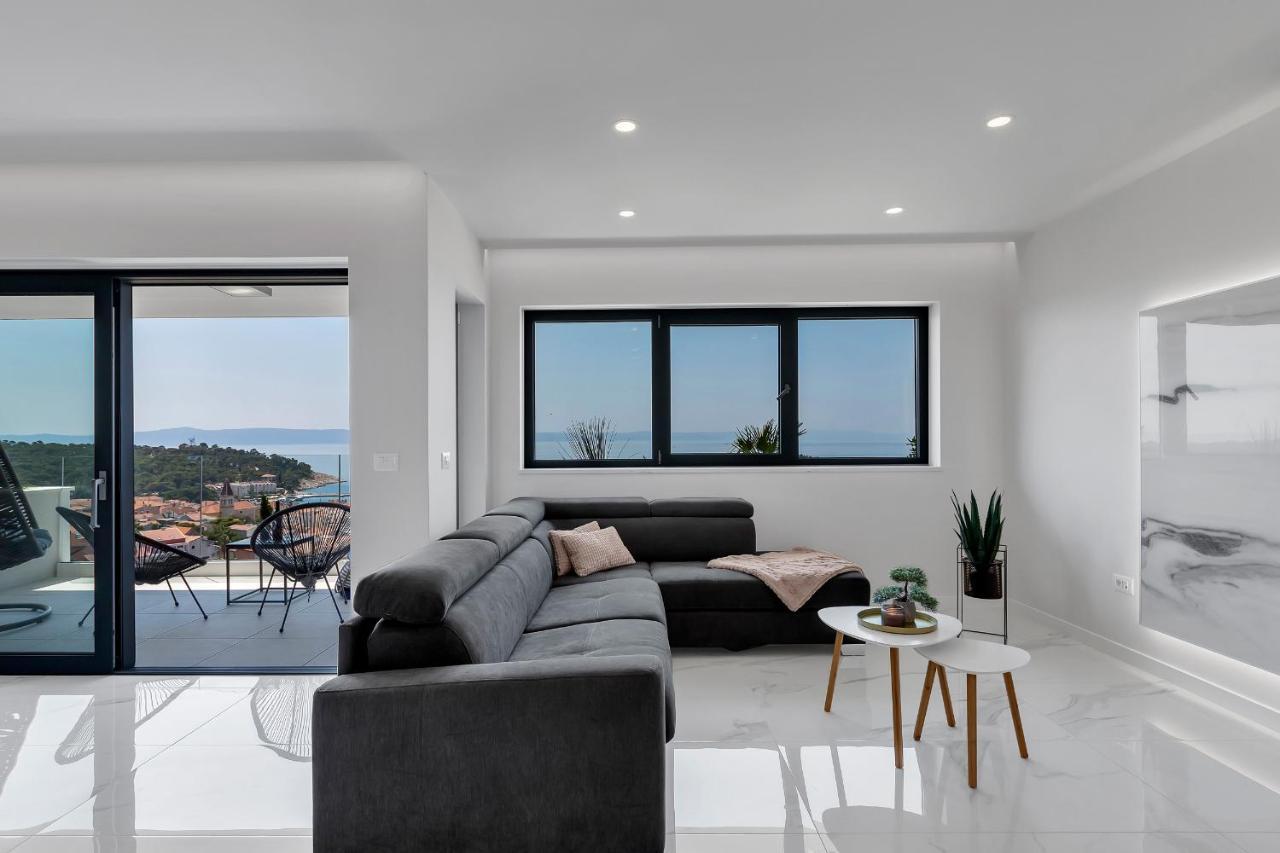 מאקרסקה Luxury Seaview Apartment Dzenan מראה חיצוני תמונה
